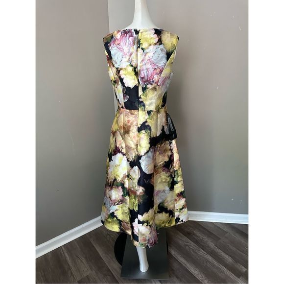 Kay Unger Perry Fit & Flare Dress US 6 $398 - Picture 9 of 11